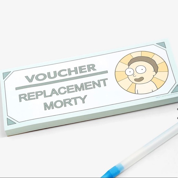 Replacement Morty Vouchers. Rick & Morty - Picture 1 of 3